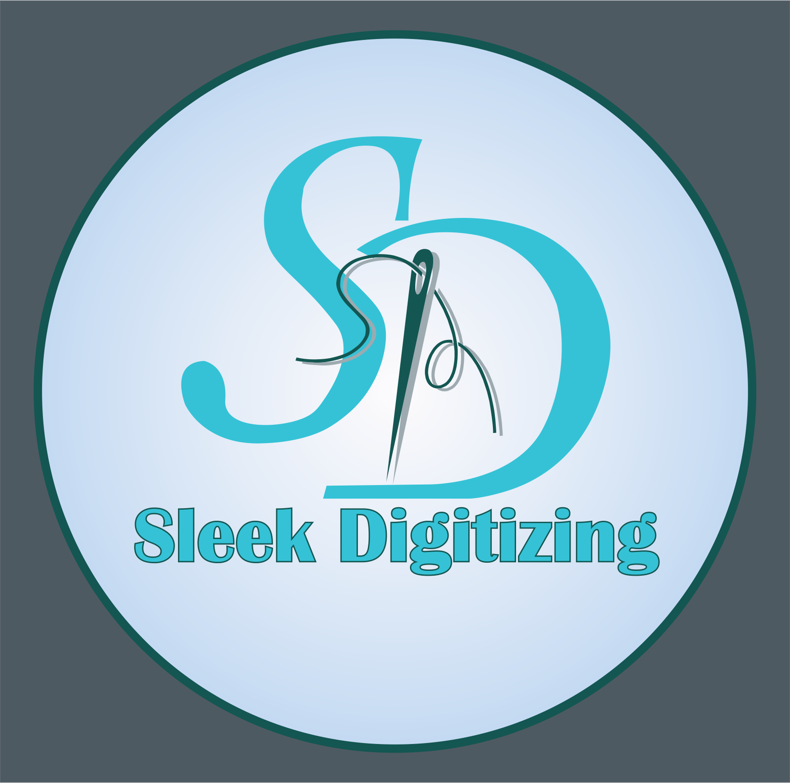 Sleek Digitizing Logo