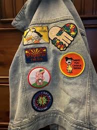 Denim Jacket with Patches