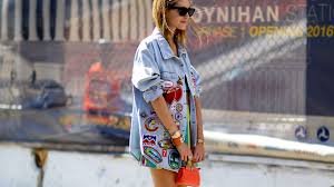 Denim Jacket with Patches