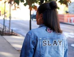 Denim Jacket with Patches