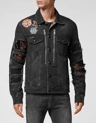 Denim Jacket with Patches